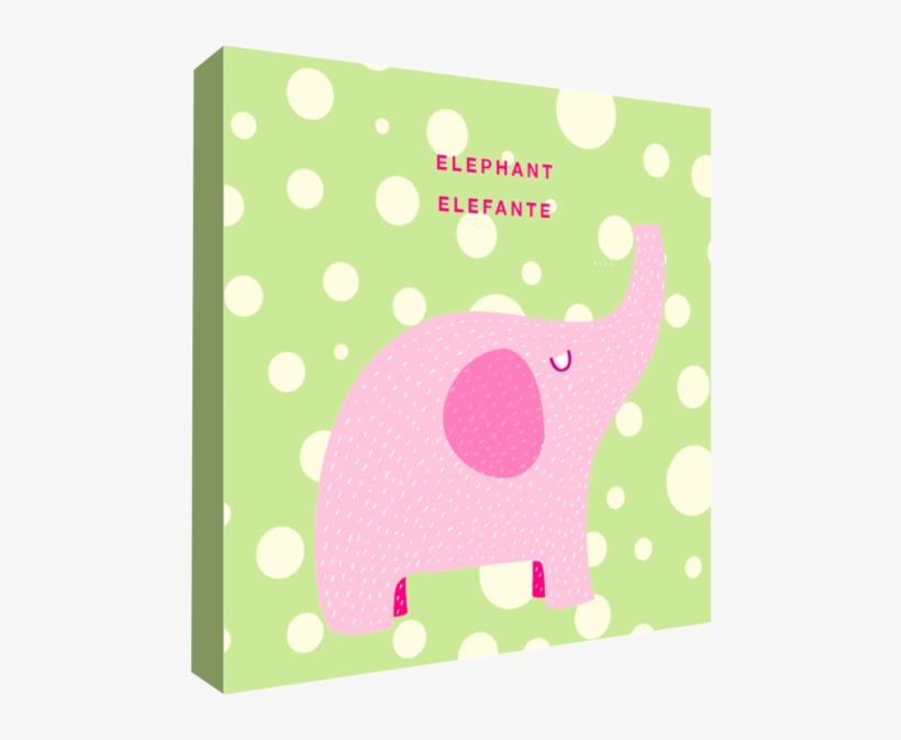 Canvas Set Tiernos Animales - Indian Elephant, transparent png #9200866