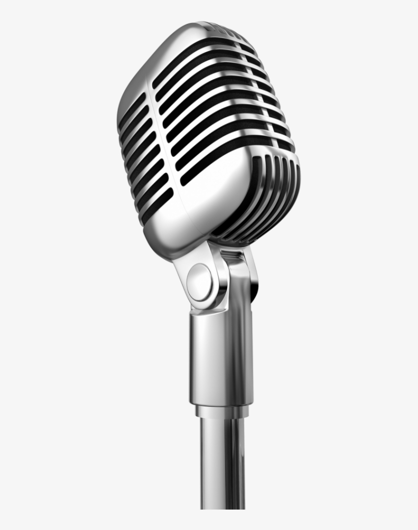 Mike Png Images - Old Microphone Transparent Background, transparent png #9200923