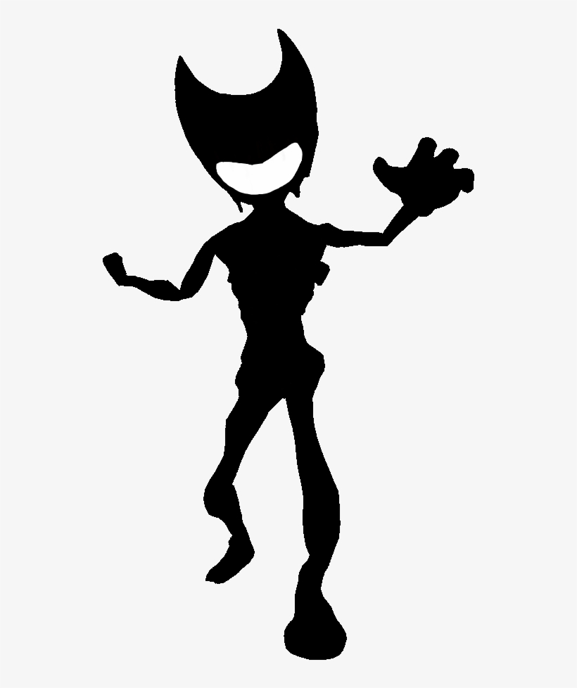 Shadow Bendy - Bendy And The Ink Machine Bendy Shadow, transparent png #9201196