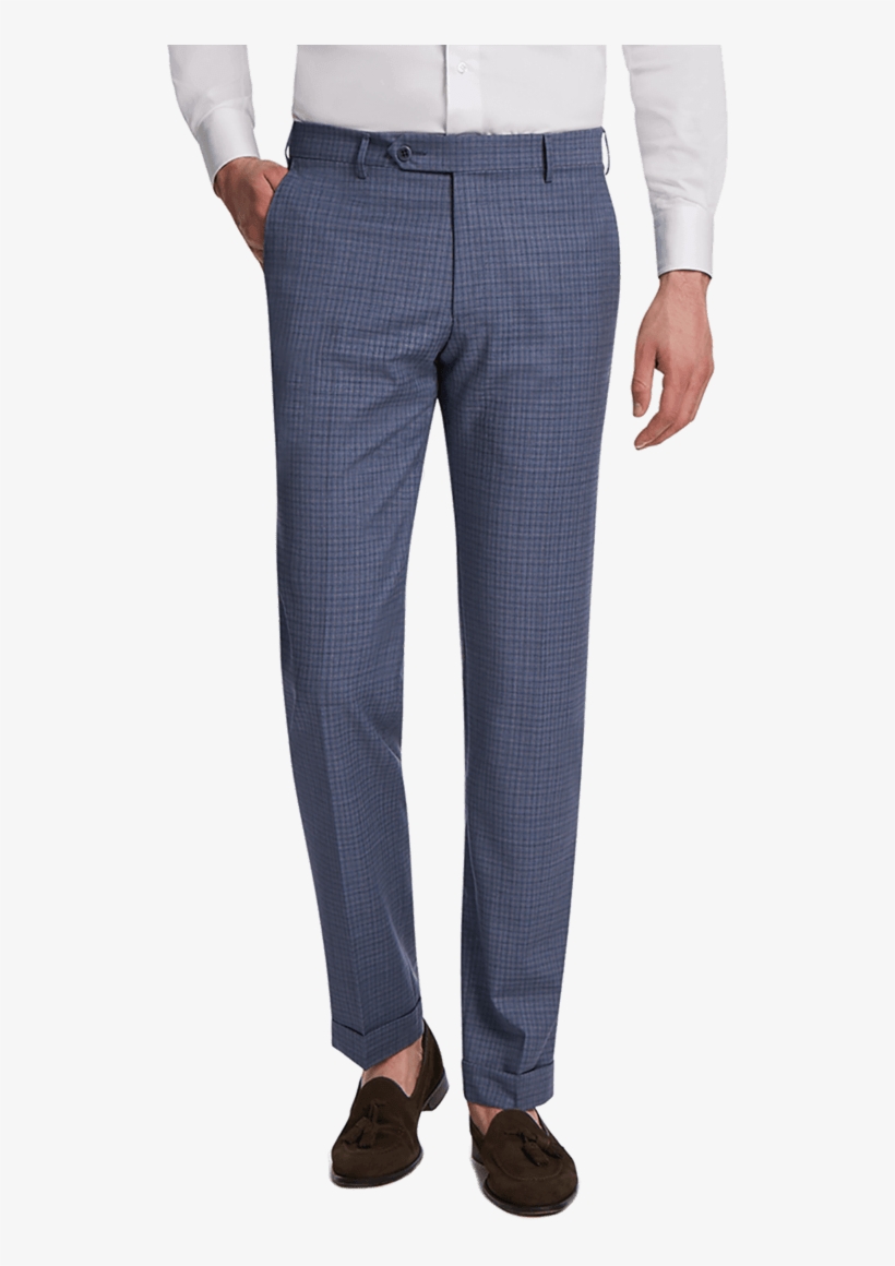 Flat Image Of The Parker Shadow Check Trouser - Trousers, transparent png #9201311
