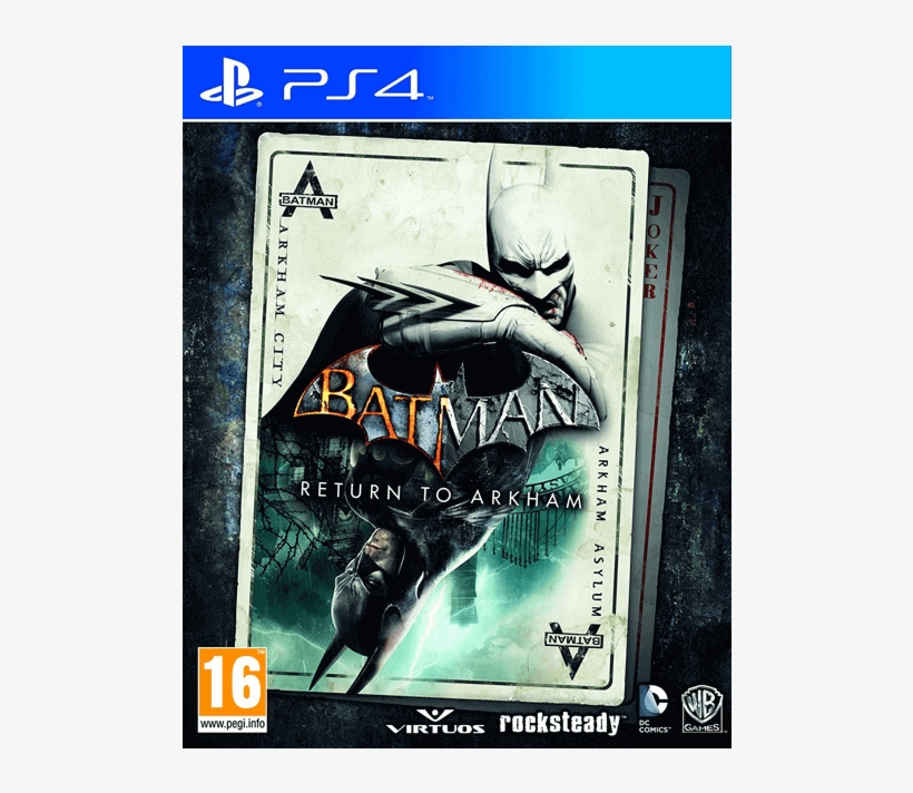 Batman Return To Arkham - Batman Return To Arkham Asylum Ps4, transparent png #9201570