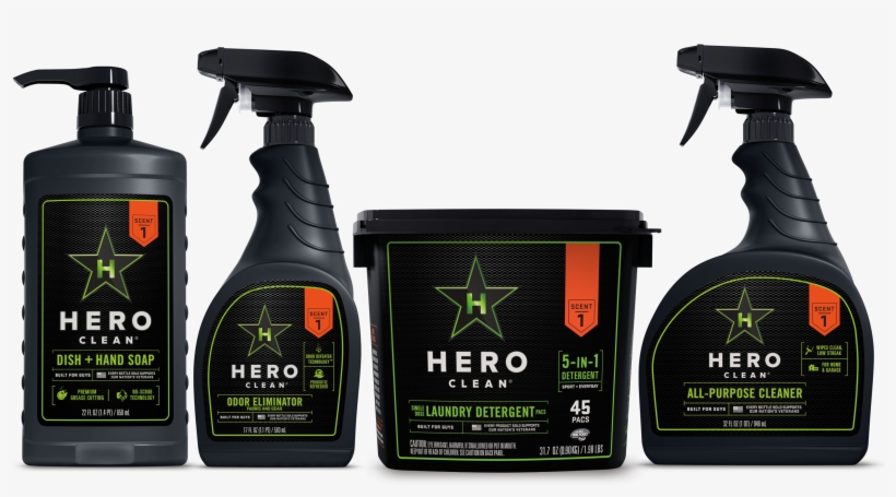 Hero Clean Kit - Hero Clean, transparent png #9201778