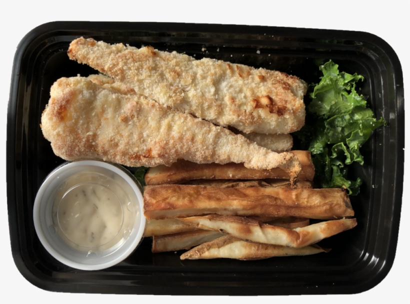Fish N Chips Deliciously Fit - Kiritanpo, transparent png #9201830