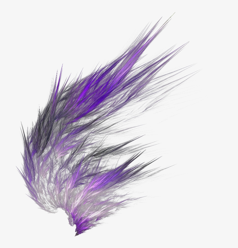 #effects #magic #purple #black #grey #fantasy #cool - Abstract Wing Tattoo, transparent png #9202650