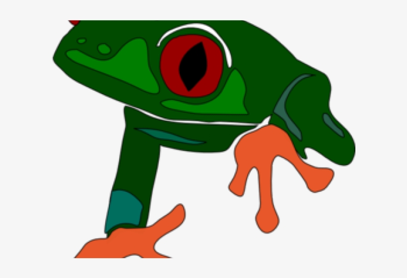 Red Eyed Tree Frog Clipart Transparent - Frog Clip Art, transparent png #9203033