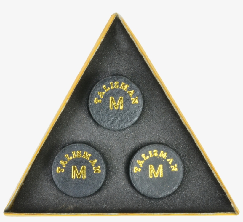 Talisman Wb Pool Cue Tips 3 Pack - Triangle, transparent png #9203863