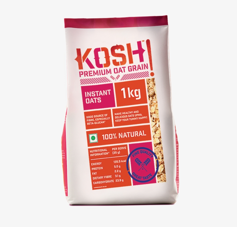 Premium Oats - Kosh Atta, transparent png #9204046