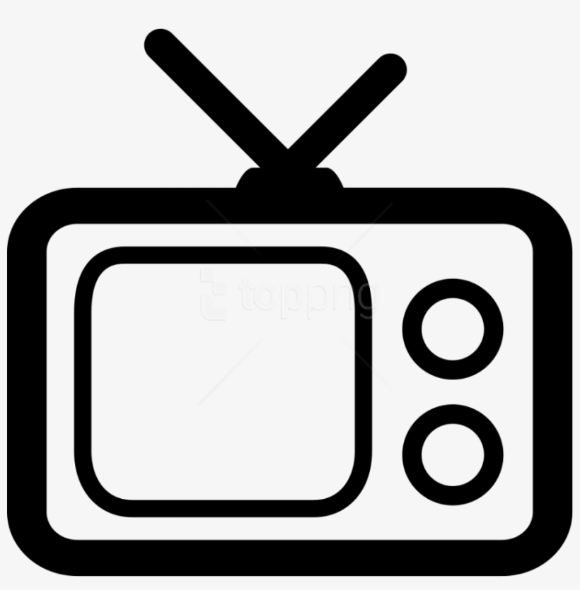 Free Png Download Old Television Clipart Png Photo - Tv Logo No Background, transparent png #9204087