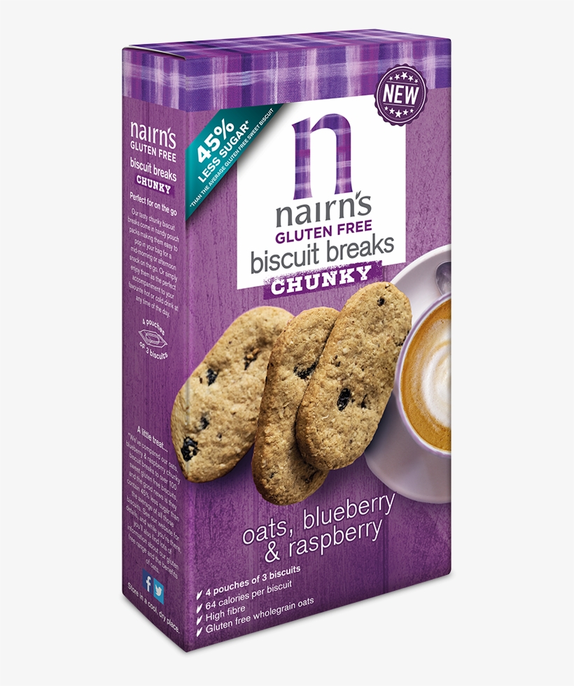 Nairns Oats And Blueberries, transparent png #9204158