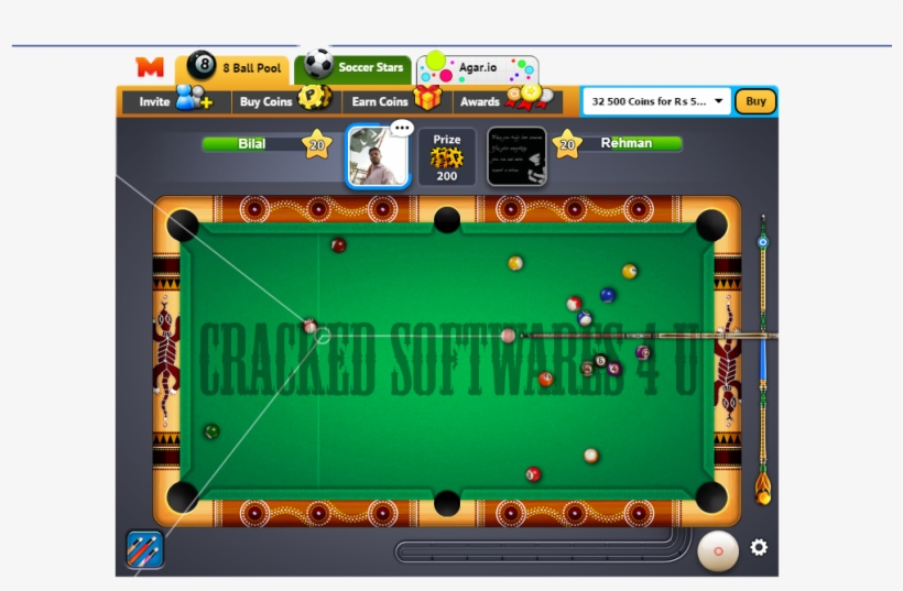8ball Pool Table - Spin It Around And Around It Goes, transparent png #9204267