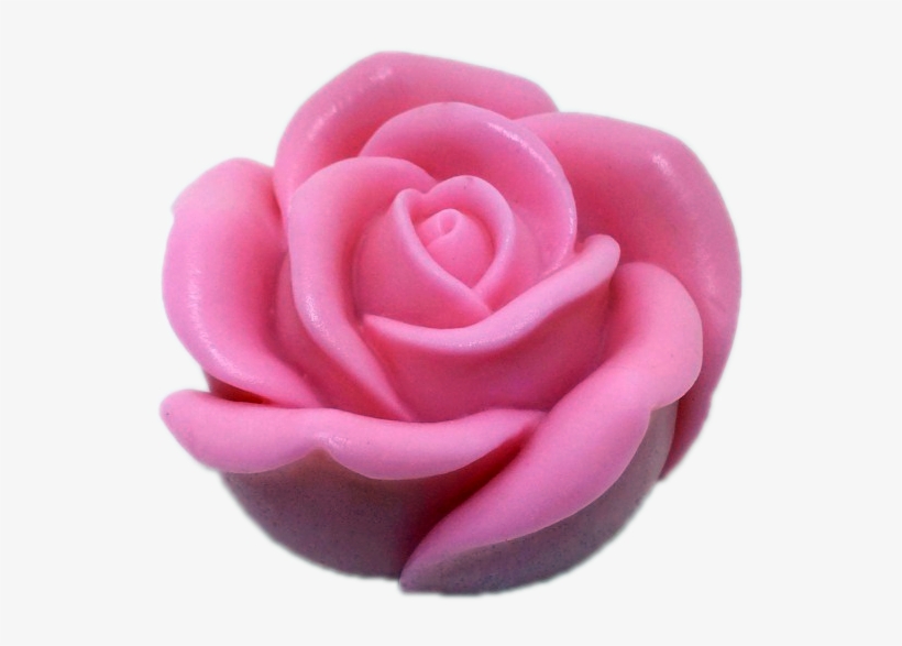 Rose Soap From A Melt And Pour Base - روز شمعة سيليكون العفن, transparent png #9204300