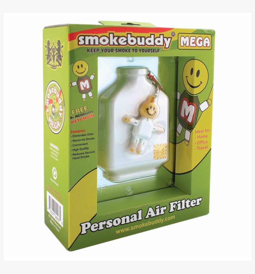 Smoke Buddy スモークバディ ハンディエアフレッシュナー タバコ消臭, transparent png #9205250
