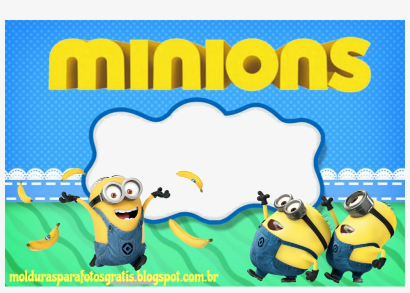 Moldura Para Fotos Minions ~ Molduras - Minions Hungry, transparent png #9205658
