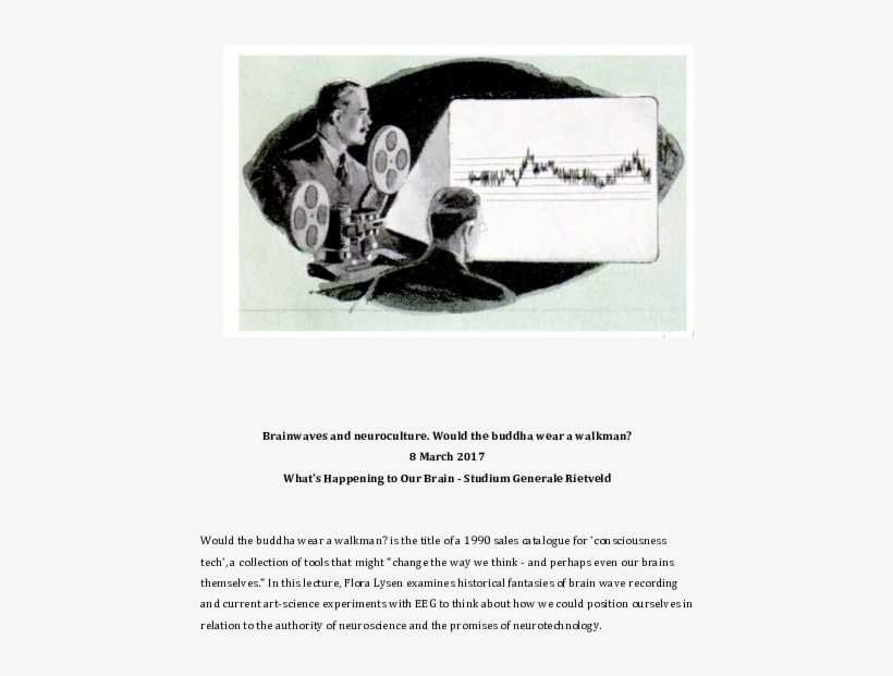 Would The Buddha Wear A Walkman - Untitled Vignette On Colophon Leaf Of The Book, California, transparent png #9205742
