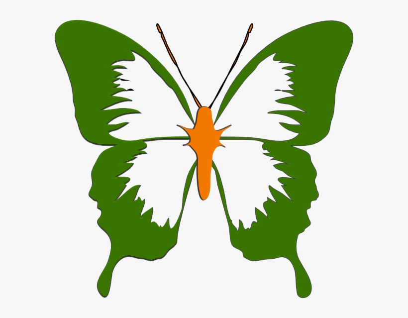 Butterfly Green Clip Art, transparent png #9206130