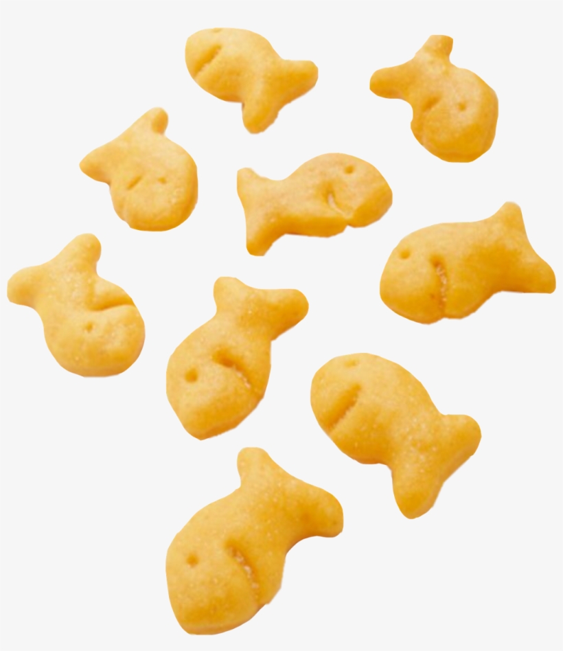 Gold Fish Goldfish Goldfishcrackers Goldfishes Filler - Animal Cracker, transparent png #9206206