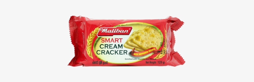 Maliban Cracker Smart Cream 125g - Potato Chip, transparent png #9206355