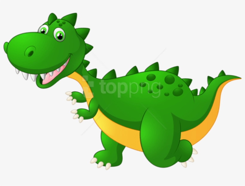 Free Png Cute Dragon Cartoon Png Images Transparent - Transparent Background Dinosaur Clip Art, transparent png #9206560