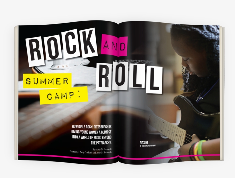 How Girls Rock Pittsburgh Is Giving Young Women A Glimpse - Flyer, transparent png #9207077