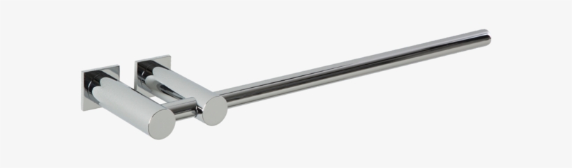 Borhn Ortona 12" Towel Bar Round With Square Escutcheons - Paper, transparent png #9207473