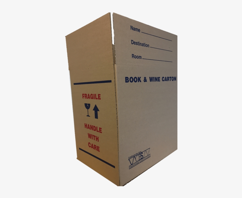 Standard Moving Box - Box, transparent png #9207561