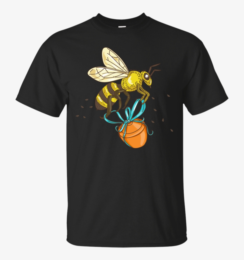 Bee Carrying Honey Pot Drawing - I M Not Short I M Just More Down, transparent png #9207656