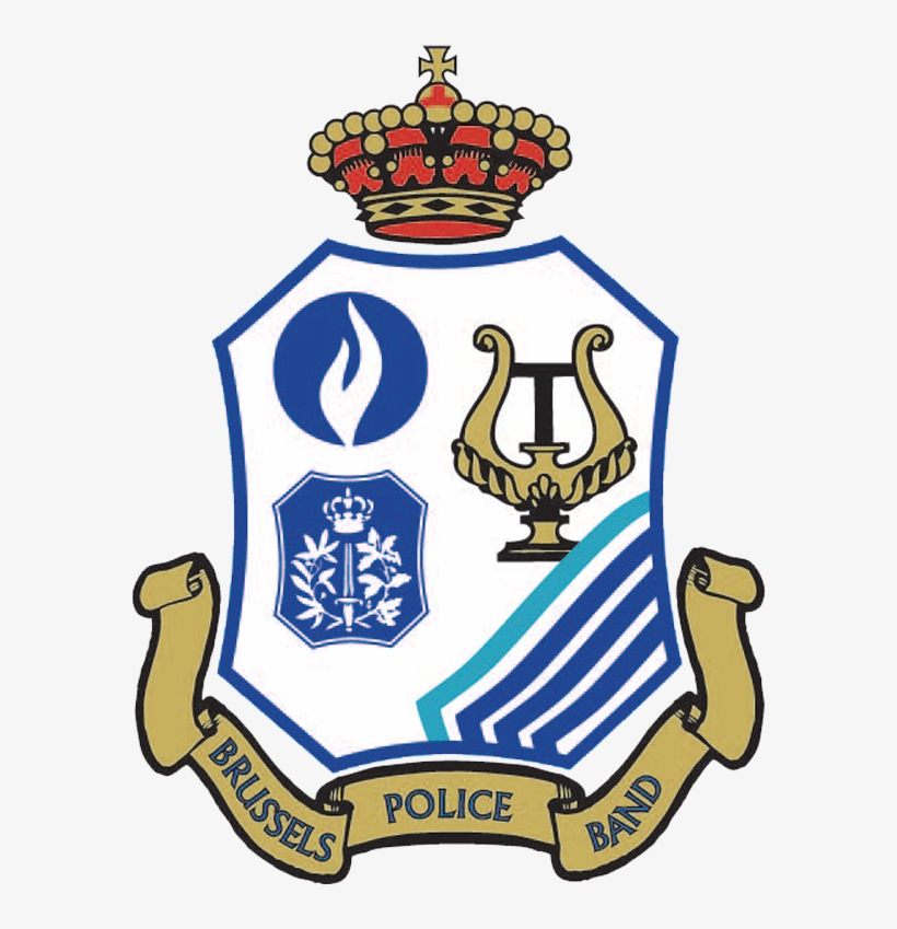 Logo From The Brussels Police Band - Brussels Police, transparent png #9208080
