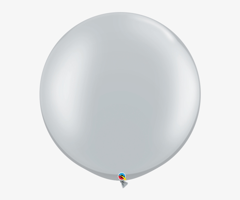 Pearl Silver 3ft Round Balloons - Balloon, transparent png #9208149