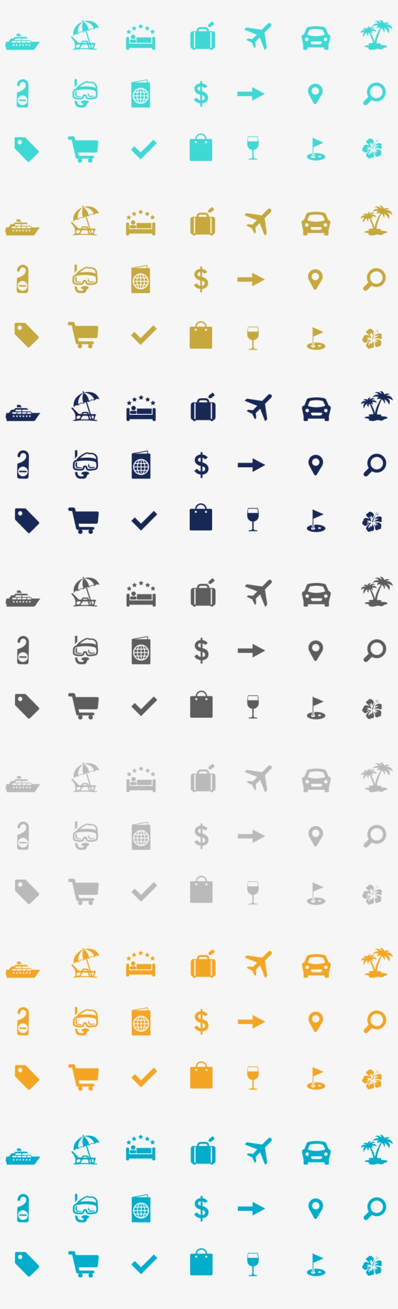 Some Of These Icons Existed Already As Vectors But, transparent png #9209061