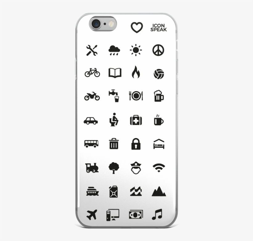 Iconspeak World Edition Iphone Cases - Office Supplies, transparent png #9209097