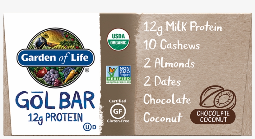 Garden Of Life Gol Bar - Garden Of Life, transparent png #9209207