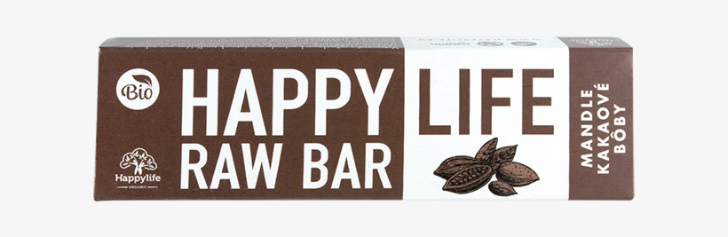 Happy Life Raw Bar - Chocolate, transparent png #9209219