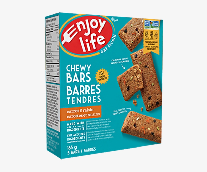 Enjoy Life Chewy Bars Carrot Cake - Enjoy Life Foods, transparent png #9209305
