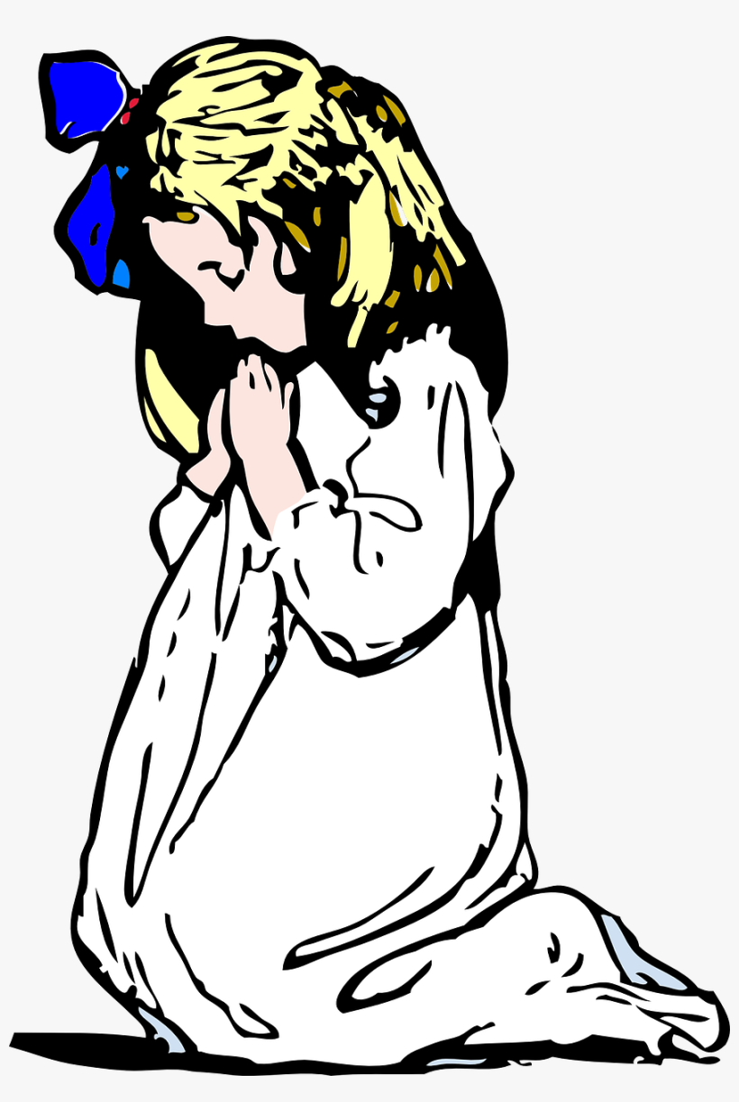 Mom Road Ahead - Girl Praying, transparent png #9209650