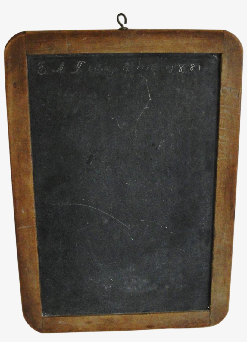 Old Primitive Wood Frame - Slate Board Png, transparent png #9210179