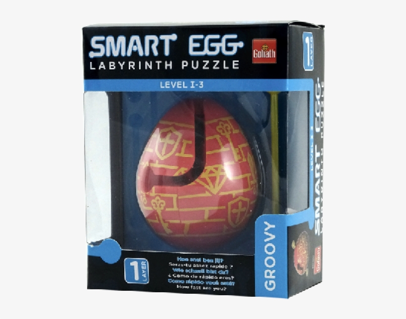Smart Egg 3d Labyrinth - Egg Shaped Brain Puzzle Level 1, transparent png #9210355