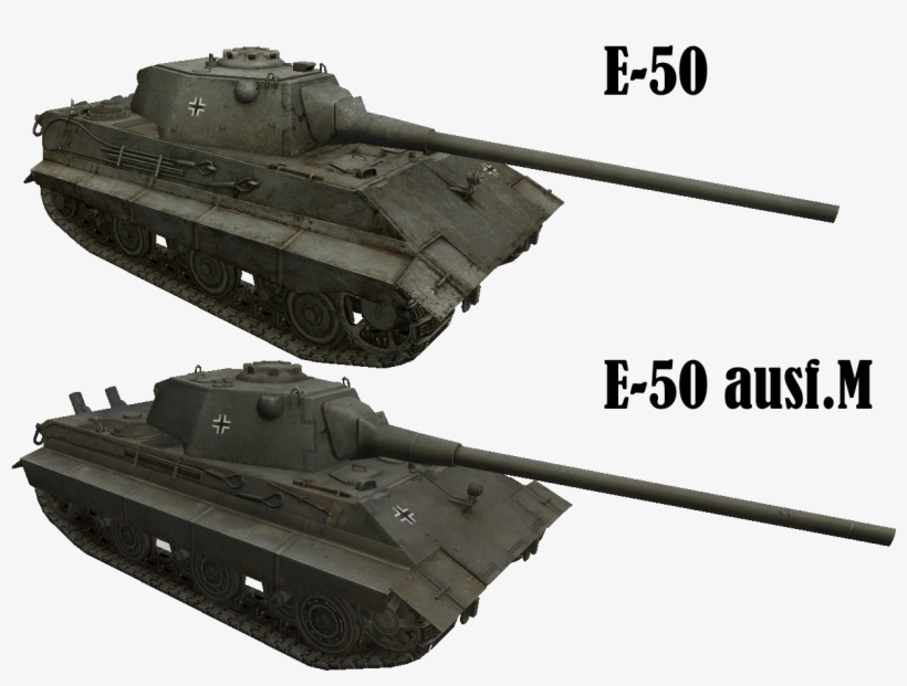 129465 Original - Panzerkampfwagen E 50, transparent png #9210826