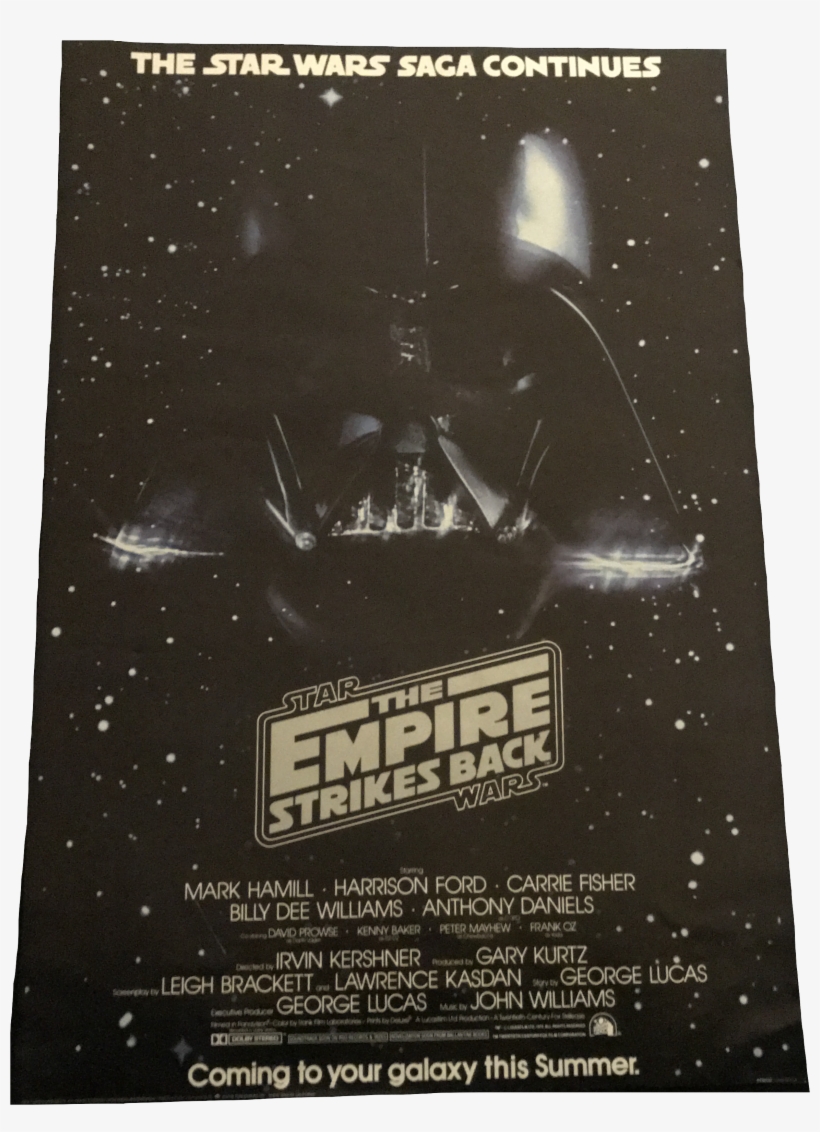 Original Star Wars "the Empire Strikes Back" Movie - Wars The Empire Strikes Back, transparent png #9211379