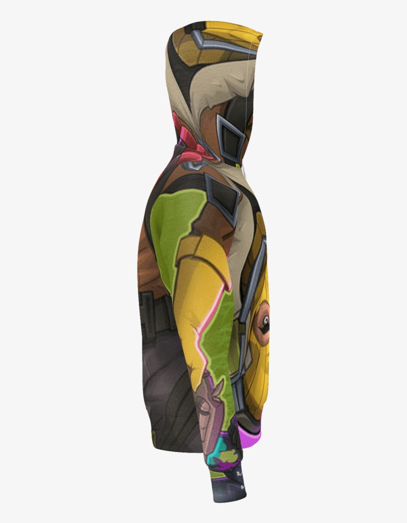 Fortnite Raptor & Friends Hoodie - Wetsuit, transparent png #9212340