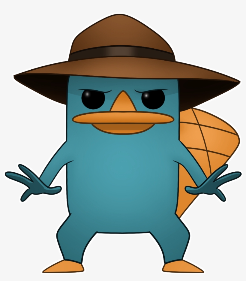 #67 Agent P - Cartoon, transparent png #9212397