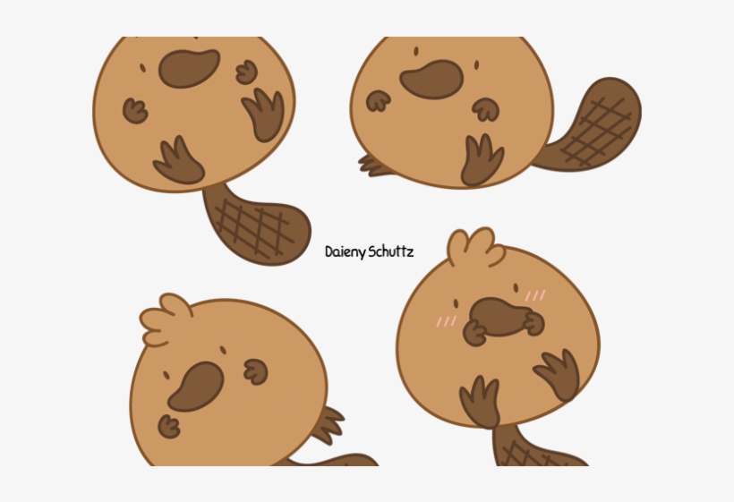 Platypus Clipart Chibi - Ornithorynque Chibi, transparent png #9212404