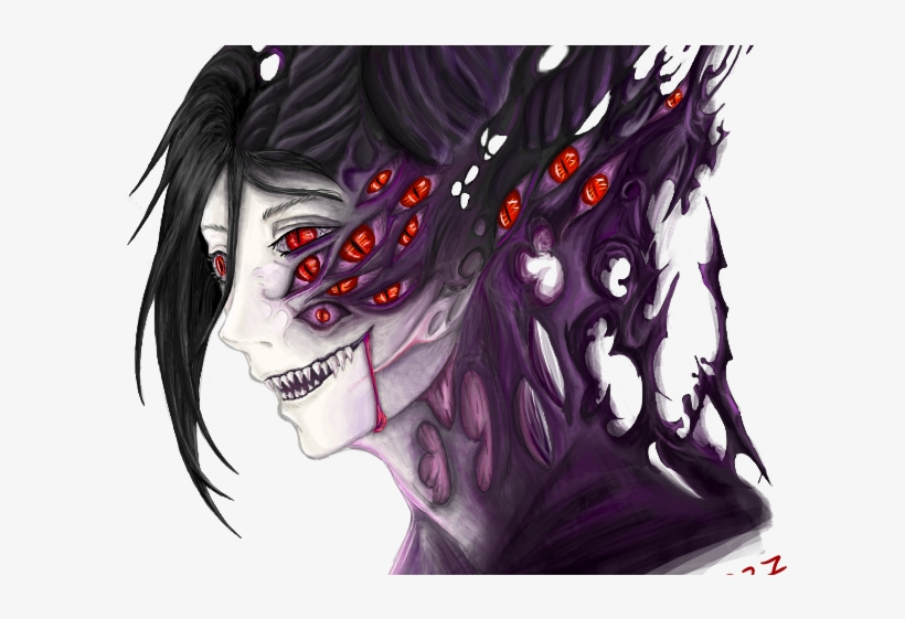 Drawn Crow Black Butler - Sebastian Michaelis Demon Form, transparent png #9212575