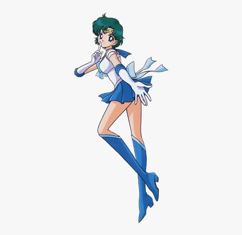 Sailor Mercury - Sailor Moon Sailor Mercury, transparent png #9212784