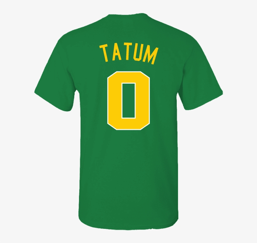 Men's Boston Celtics Jayson Tatum 2018 City Edition - Active Shirt, transparent png #9213331