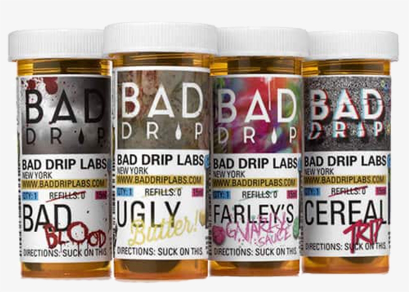 Bad Drip Salt Nic 30ml - Ceylon Tea, transparent png #9213483