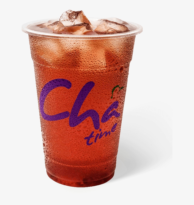 Strawberry Black Tea Chatime, transparent png #9213678