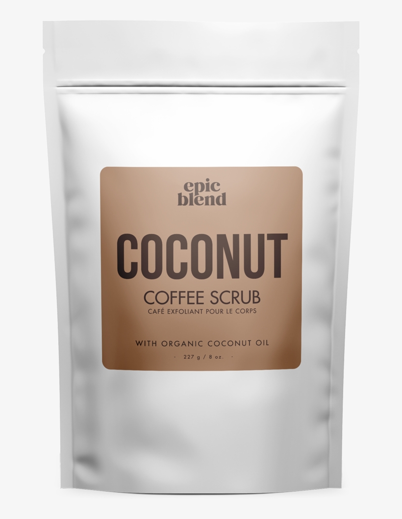 Coffee Scrub - Paper Bag, transparent png #9214636