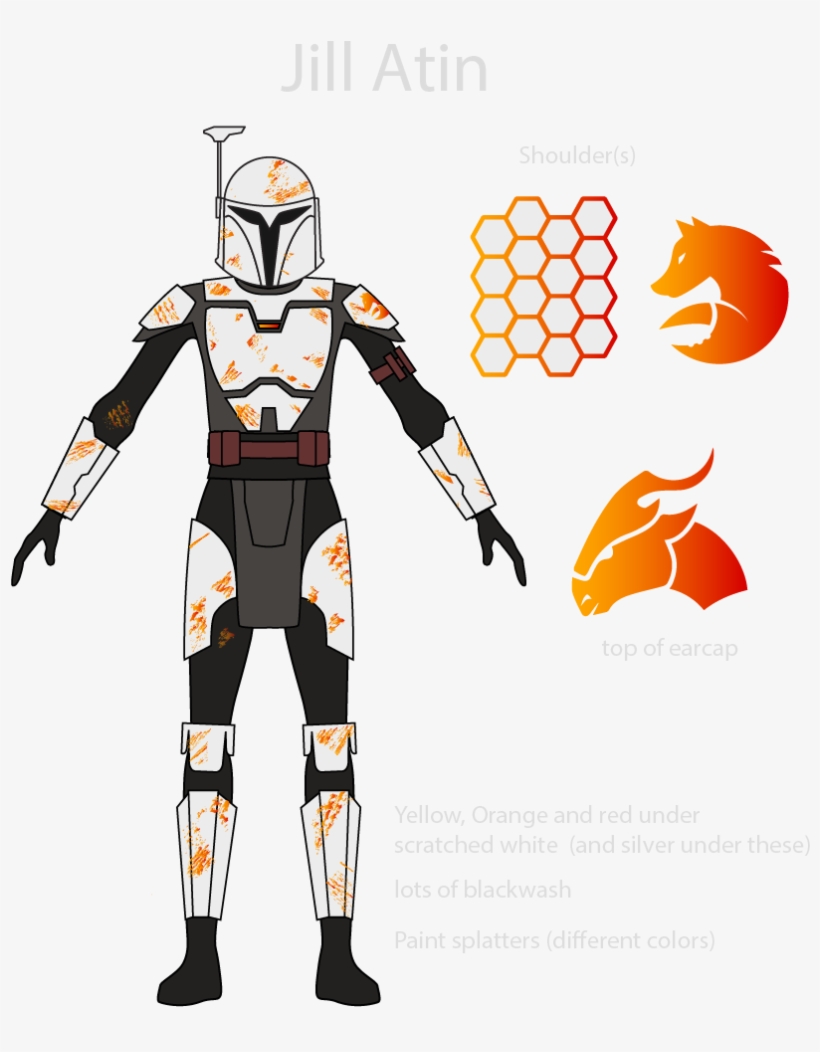 Wren Style Custom And Graffiti Mando Mandalorian, Wren, - Cartoon, transparent png #9214662