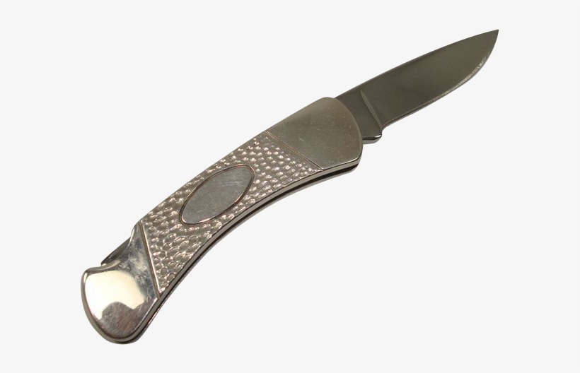 Tiffany & Co Sterling Buck Folding Knife - Utility Knife, transparent png #9214774