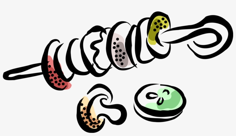 Graphic Library Stock Grilled Clipart Shish Kebab - Kebab Png White, transparent png #9214855